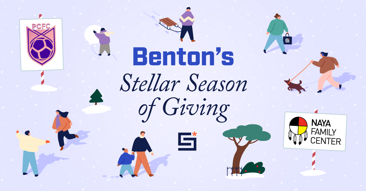 Benton's Stellar Season of Giving Benton's Stellar Season of Giving