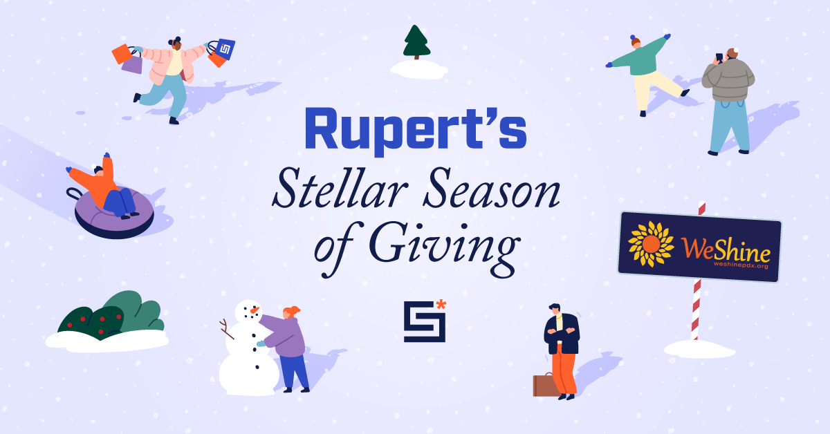 Rupert's Stellar Season of Giving Rupert's Stellar Season of Giving